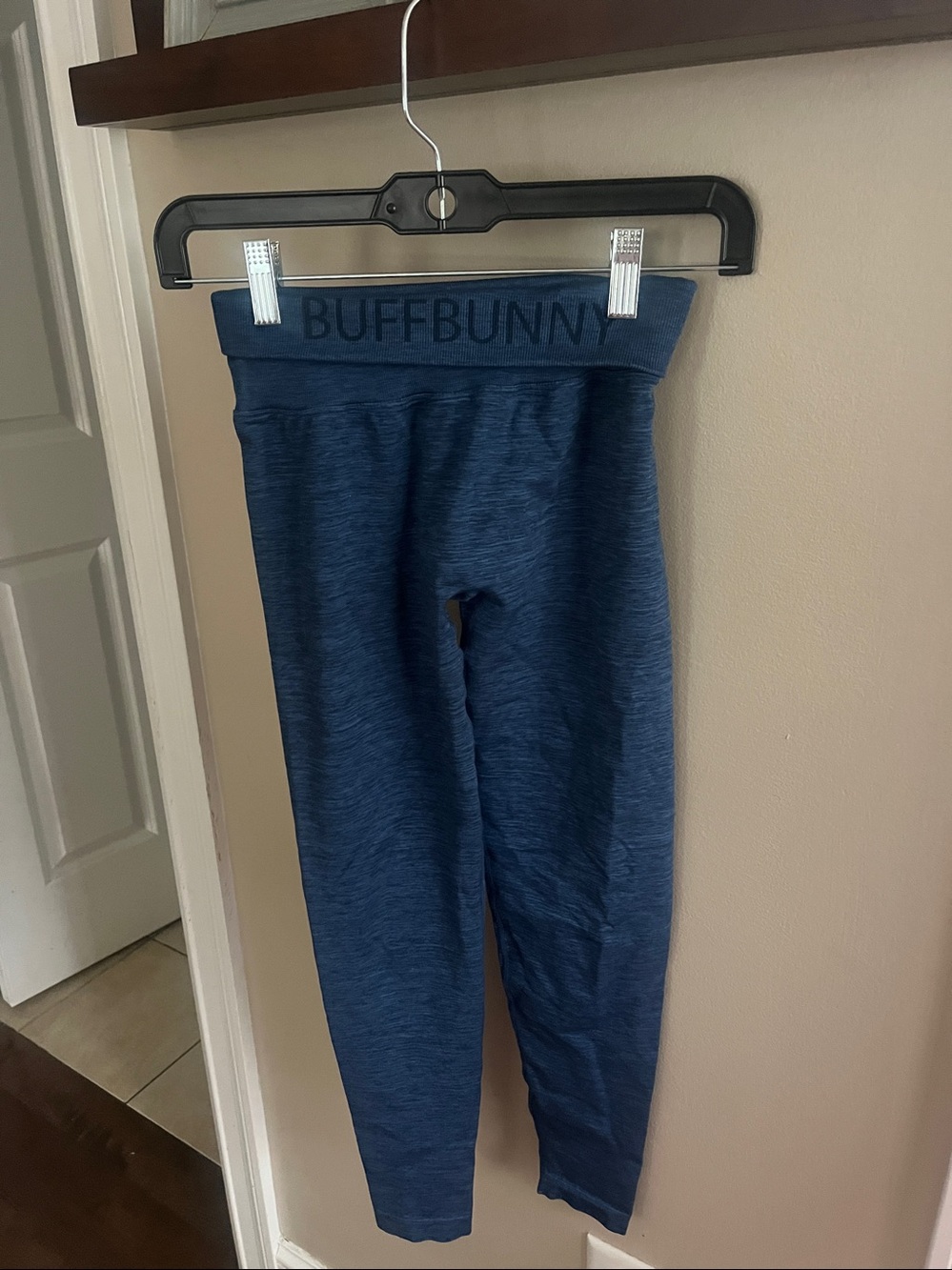 BuffBunny  Heathered Blue Leggings